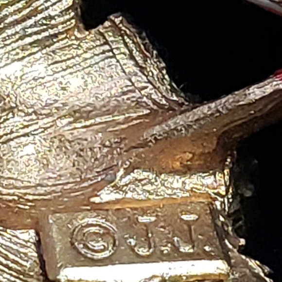 Vtg JJ (Jonette) mouse w/Christmas tree - Picture 6 of 6